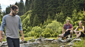 Wandern am Almenweg bei Saalbach-Hinterglemm
