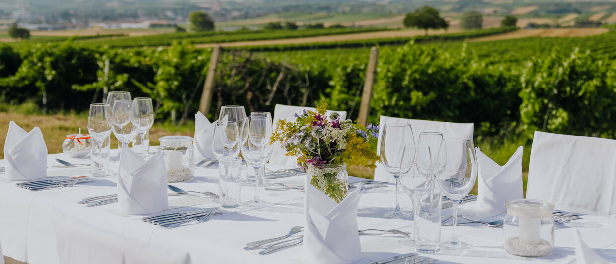 Tafeln im Weinviertel
