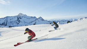 Skifahren im Skigebiet Damüls-Mellau im Bregenzerwald