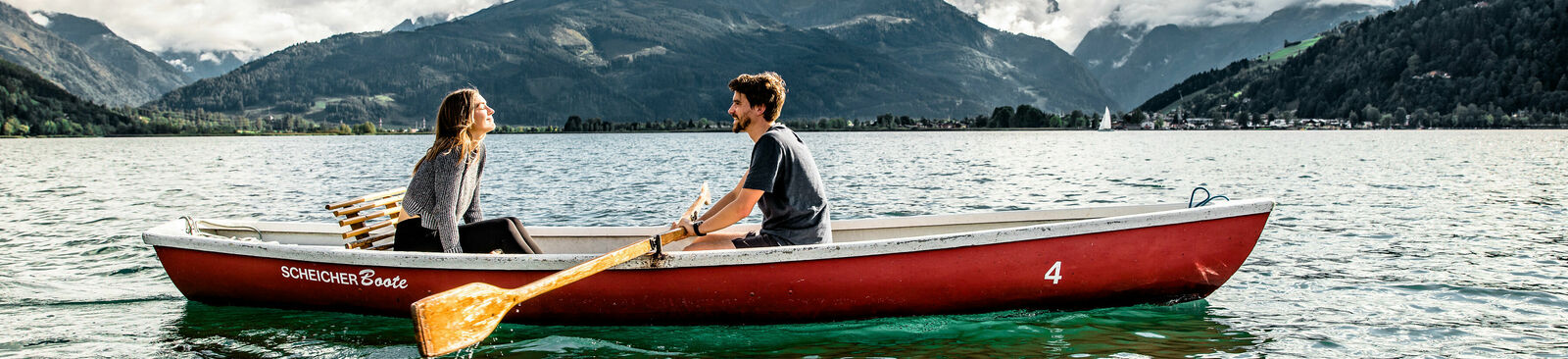 Bootfahren am Zeller See