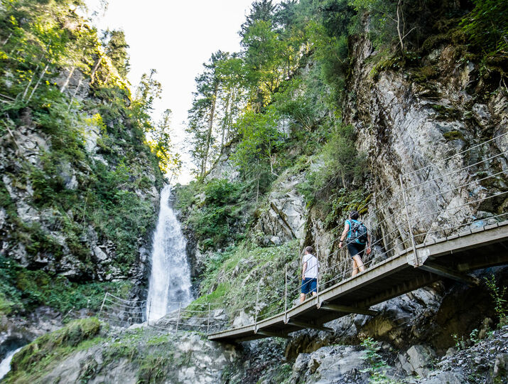 vodopád Eifersbacher Wasserfall