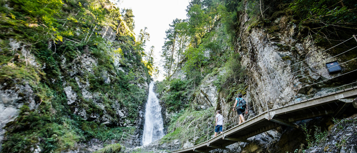 vodopád Eifersbacher Wasserfall