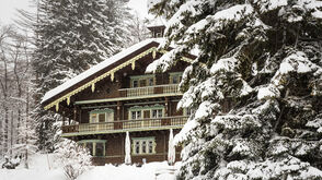 Verschneite Winterlandschaft, Museum St. Anton am Arlberg