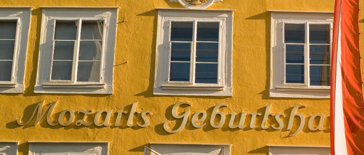 Mozart Geburtshaus in Salzburg