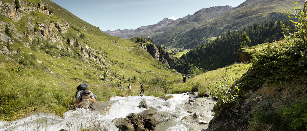 Подкрепление свежей альпийской водой