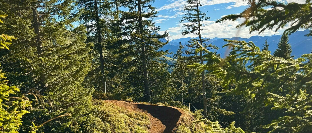 Mountainbiketrail in Kirchberg