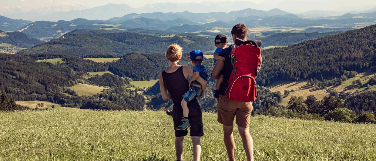 Blick ins Land in Mittelkärnten