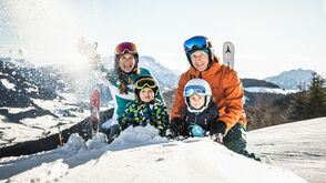Skifahren mit der ganzen Familie in St. Johann in Tirol