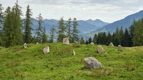 Am Hochplateau der Tschengla im Brandnertal erstaunen vier neolithische Steinkreise.