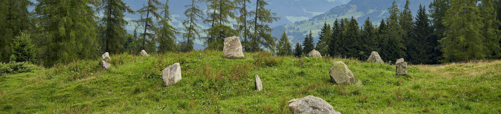 Am Hochplateau der Tschengla im Brandnertal erstaunen vier neolithische Steinkreise.