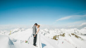 Ślub na lodowcu Pitztal