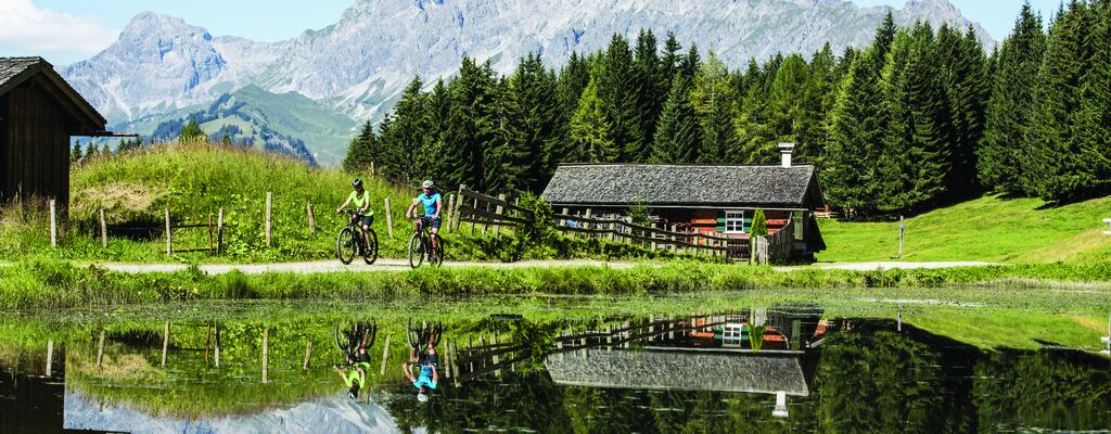 Vom Bodensee zur Silvretta E-Biken im Montafon