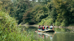 Schlauchboottour im Nationalpark Donau-Auen