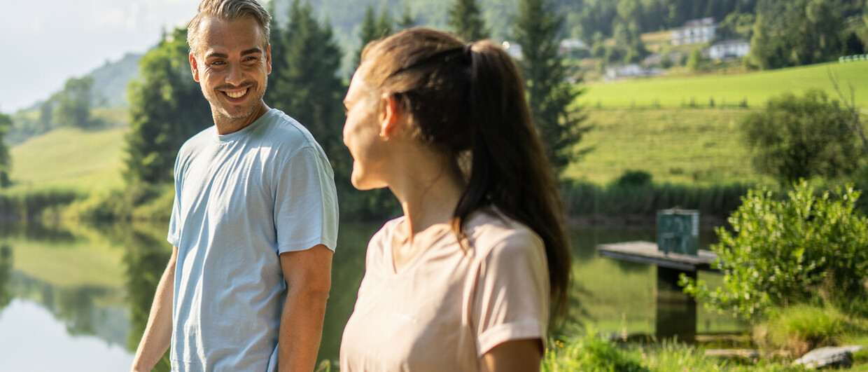 Slowtrail am Urbansee in Mittelkärnten