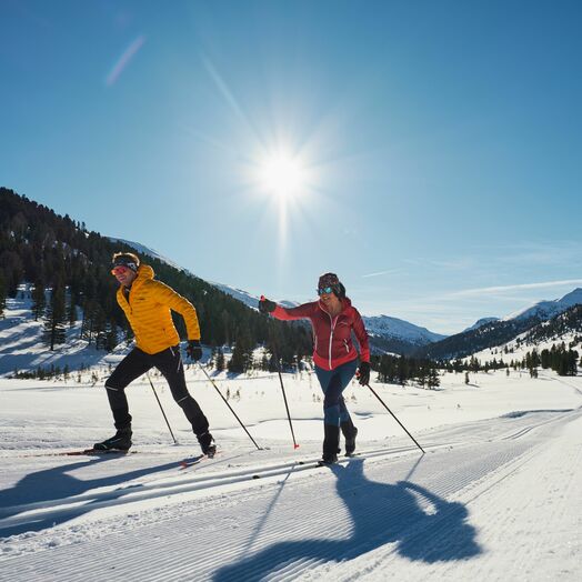 150 Kilometer Langlauf- und Skatingloipen erfreuen im Lungau im SalzburgerLand