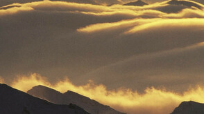 Abendstimmung über den Stubaier Alpen