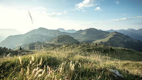 Panorama krajiny Kitzbühel