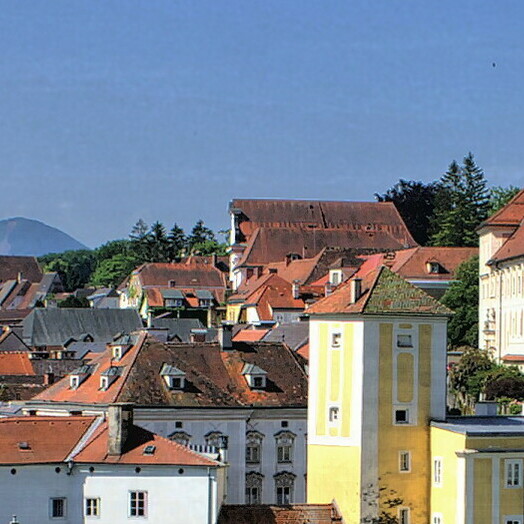 Blick auf Steyrer Altstadt