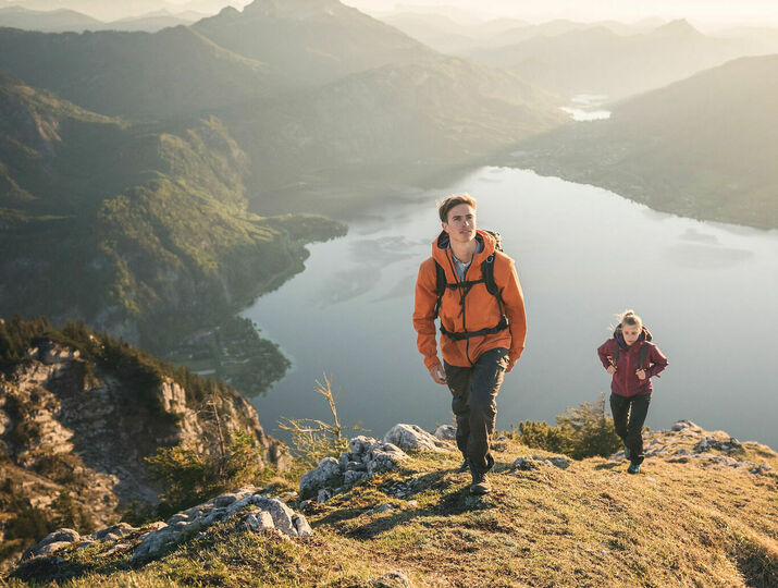 Výšlap nad jezerem Attersee