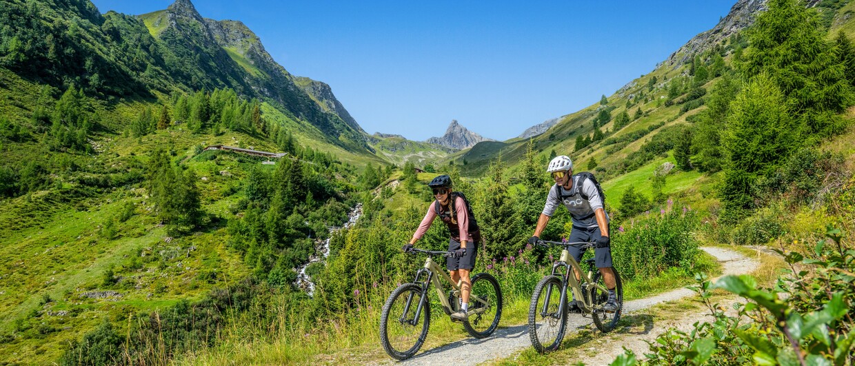 Mountainbiken in Paznaun - Ischgl 