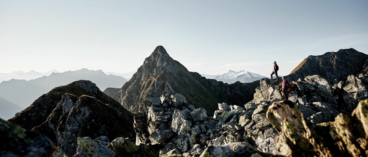 Über die drei Bundesländer Kärnten, Salzburg und Tirol erstreckt sich der Nationalpark Hohe Tauern.