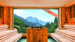 Sauna im ZillergrundRock Luxury Mountain Resort