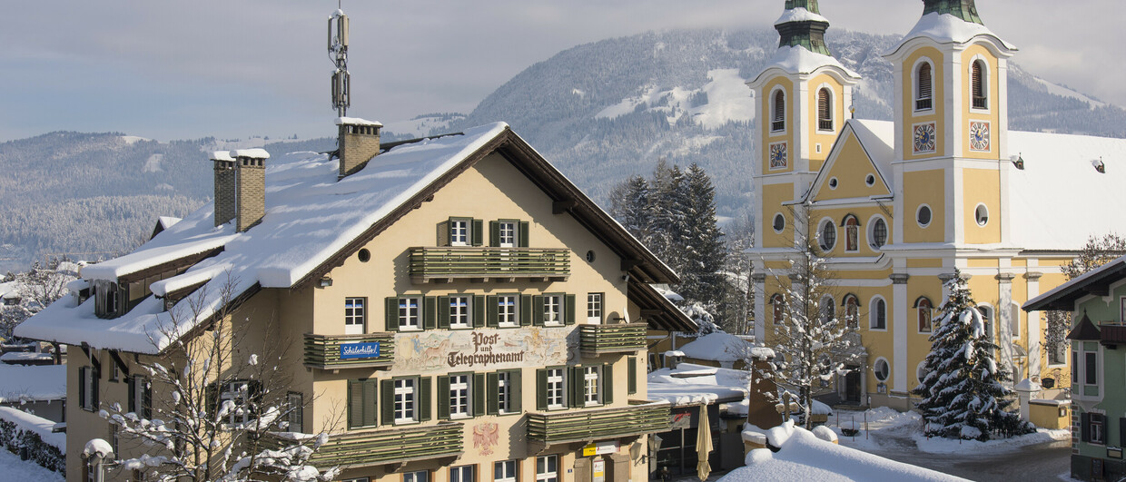  Der wunderschöne Ortskern von St. Johann in Tirol 