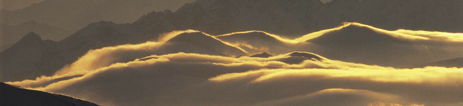 Abendstimmung über den Stubaier Alpen