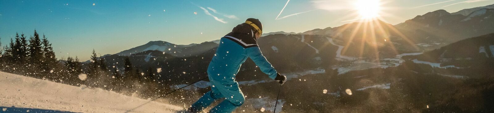 In den Mostviertler Bergen treffen sich Skifahrer zum morgendlichen „Guga hö“.