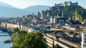Aussicht auf die Salzburger Altstadt
