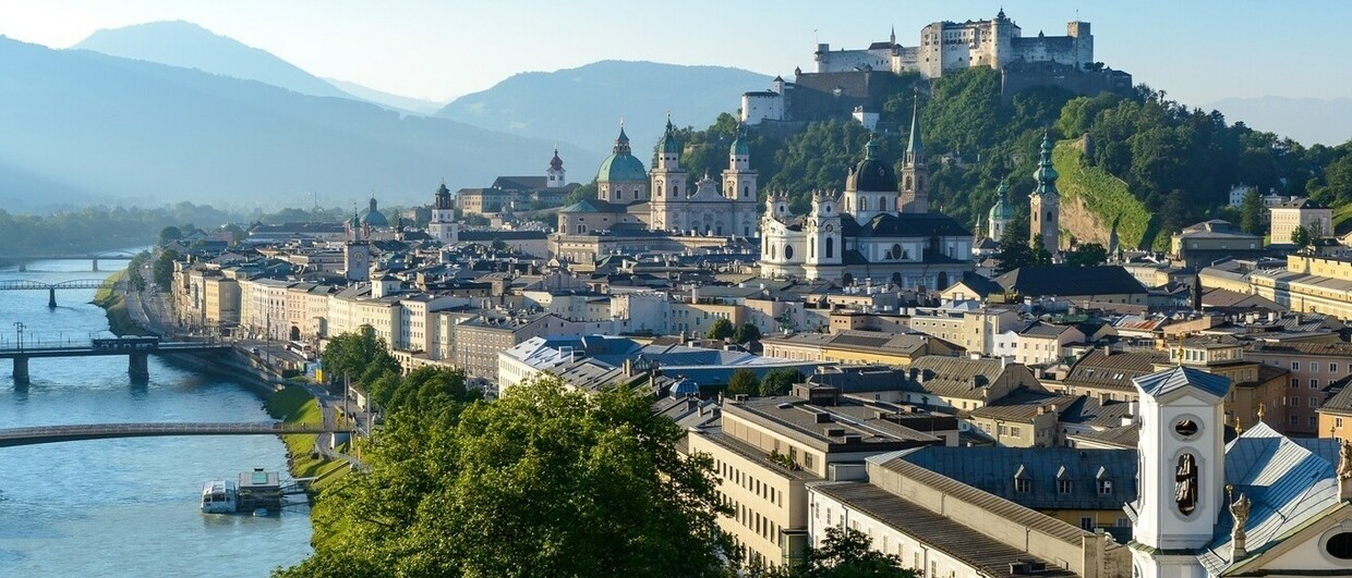 Aussicht auf die Salzburger Altstadt