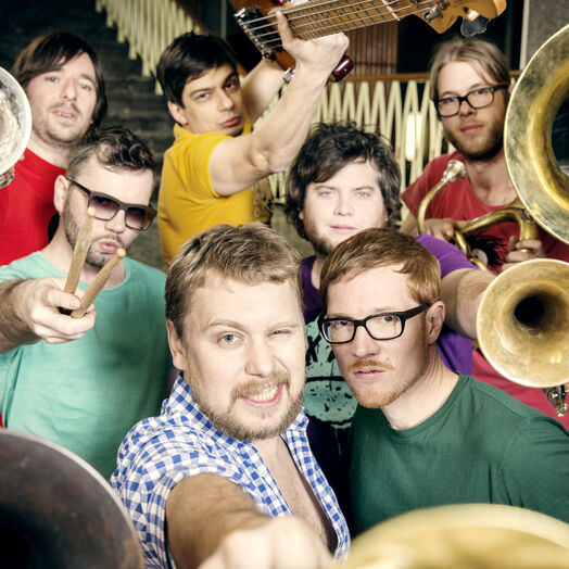 Feiern in den Bergen La Brass Banda