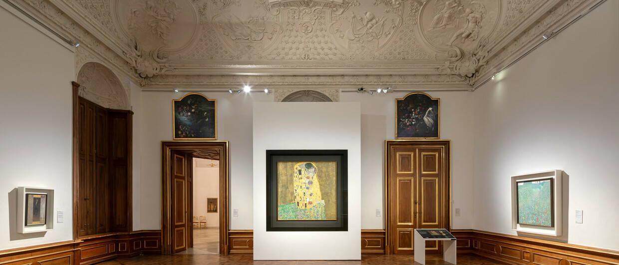 Klimtsaal-Oberes-Belvedere (c) Belvedere-Wien_Johannes-Stoll