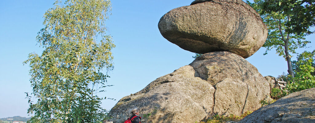 Wandern im Mühlviertel am "Stoakraftweg"