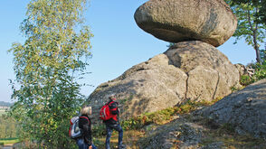 Wandern im Mühlviertel am "Stoakraftweg"