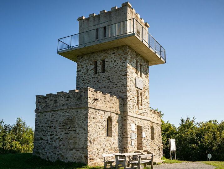 Hraniční vež na vrchu Geschriebenstein