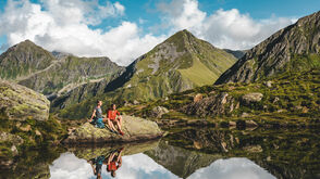 Pauza při turistice v regionu Schladming-Dachstein