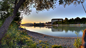 Danube, lever du soleil