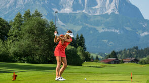 Golf v Kitzbühel Schwarzsee