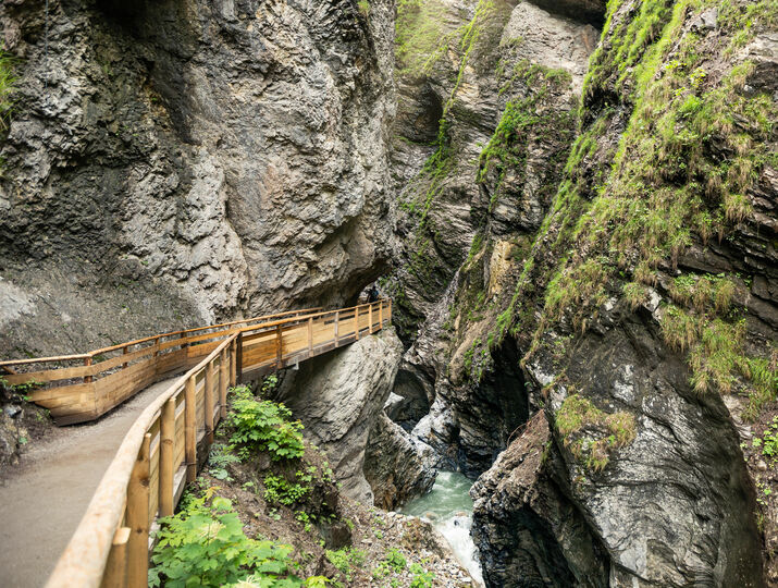 Soutěska Liechtensteinklamm v St. Johann im Pongau