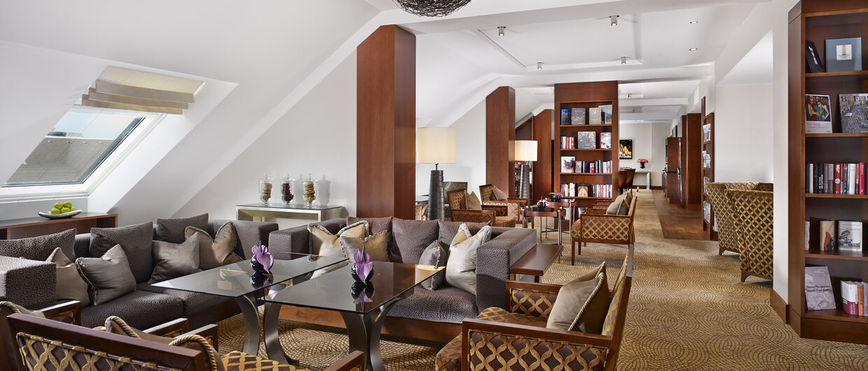 The Club Lounge in the Ritz Carlton Vienna