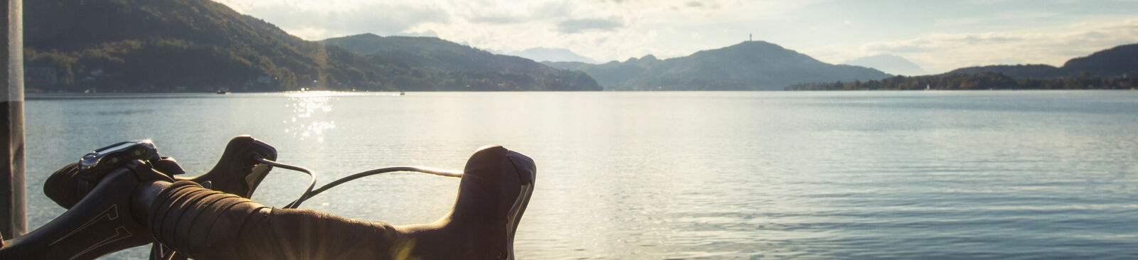 Mit dem Rad am Wörthersee