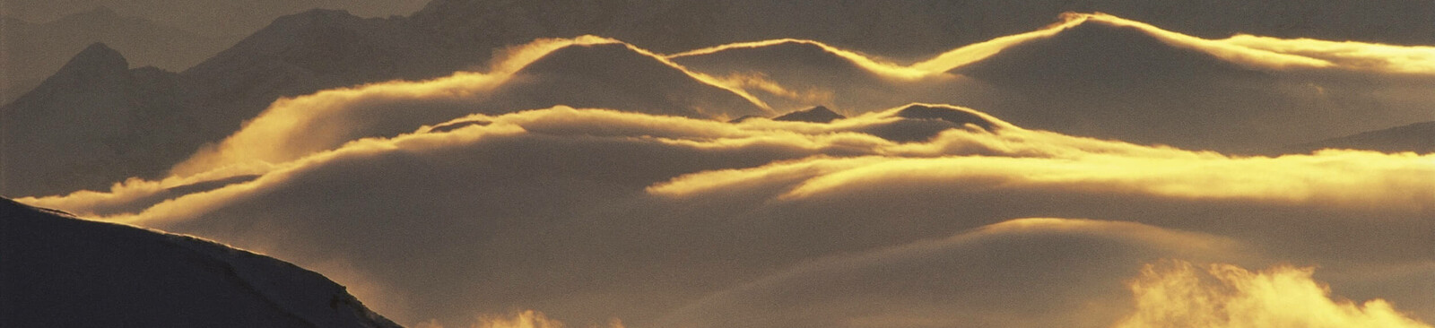 Abendstimmung über den Stubaier Alpen