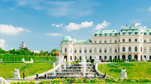 the Belvedere palace