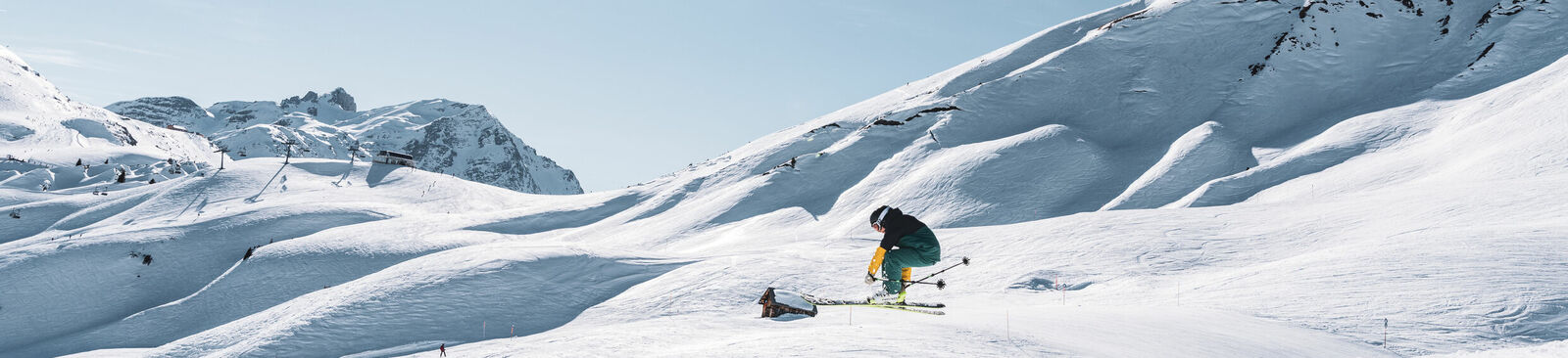 Skifahren im Skigebiet Lech am Arlberg