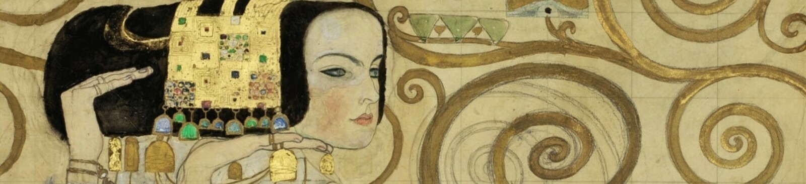 Gustav-Klimt-Attente-Detail-Musée des arts appliqués Vienne (c) MAK_Georg-Mayer