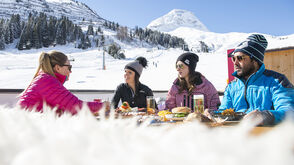 Skifahren in Warth Schröcken