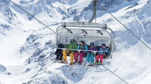 Familien-Skifahren am Arlberg
