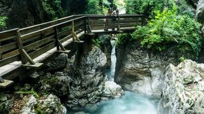 Seisenbergklamm - ein Ziel der „Saalachtaler Naturgewalten“ im SalzburgerLand