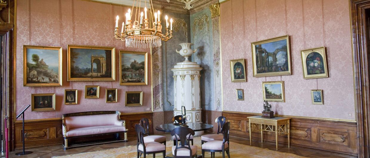 Napoleonův pokoj v císařské části kláštera Klosterneuburg